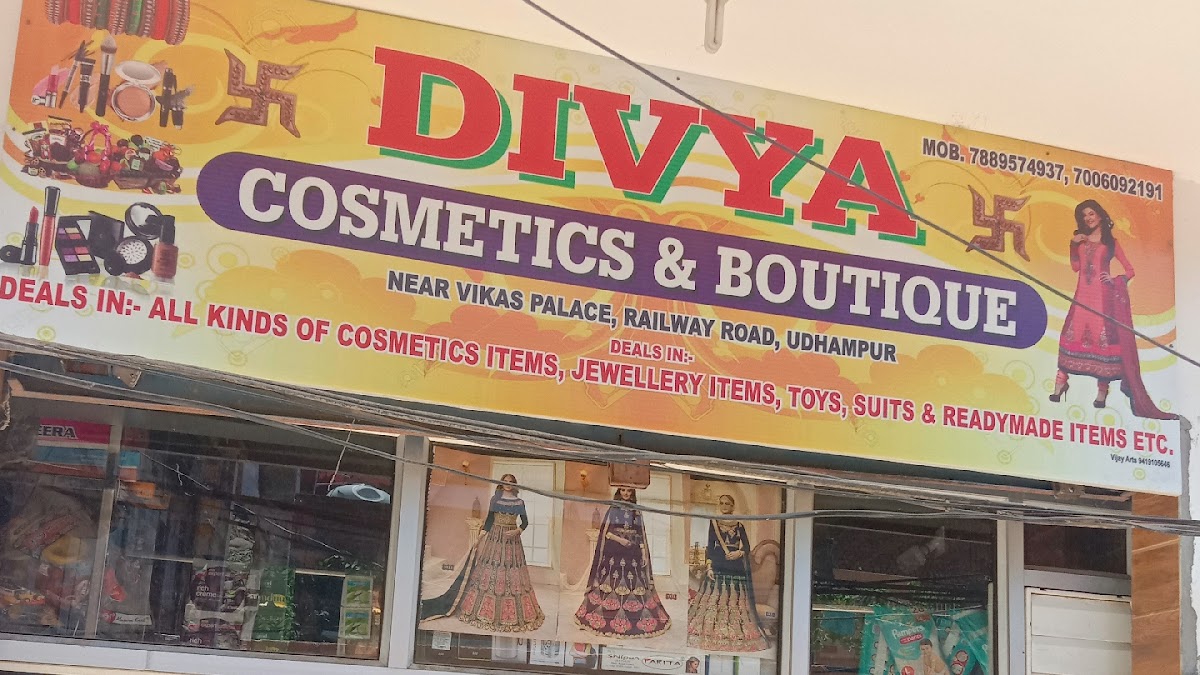 Divya Cosmetics and boutique