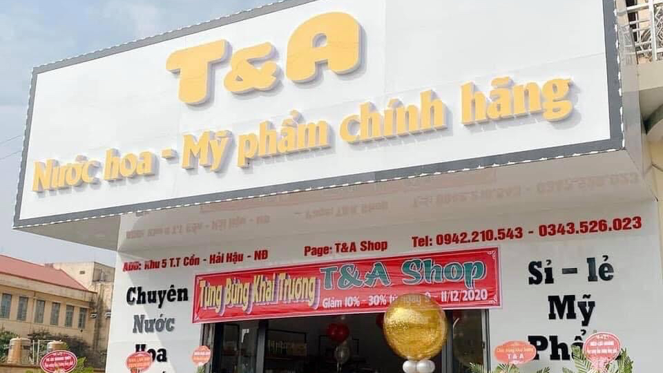 T&A SHOP NƯỚC HOA MỸ PHẨM CHÍNH HÃNG