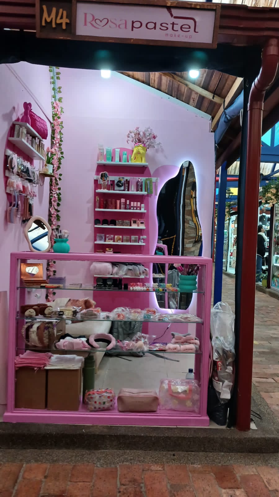 Tienda de Maquillaje Rosa Pastel makeup