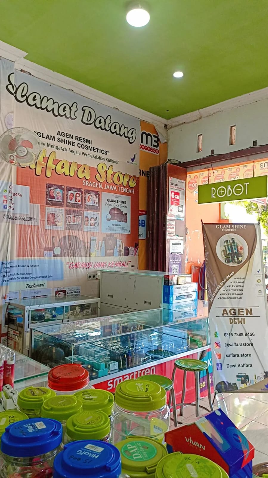Skincare Glowing Pemutih Saffara Store