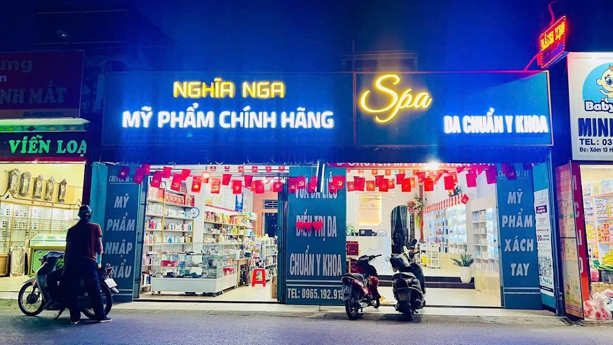 Cua hang my pham Nghia Nga