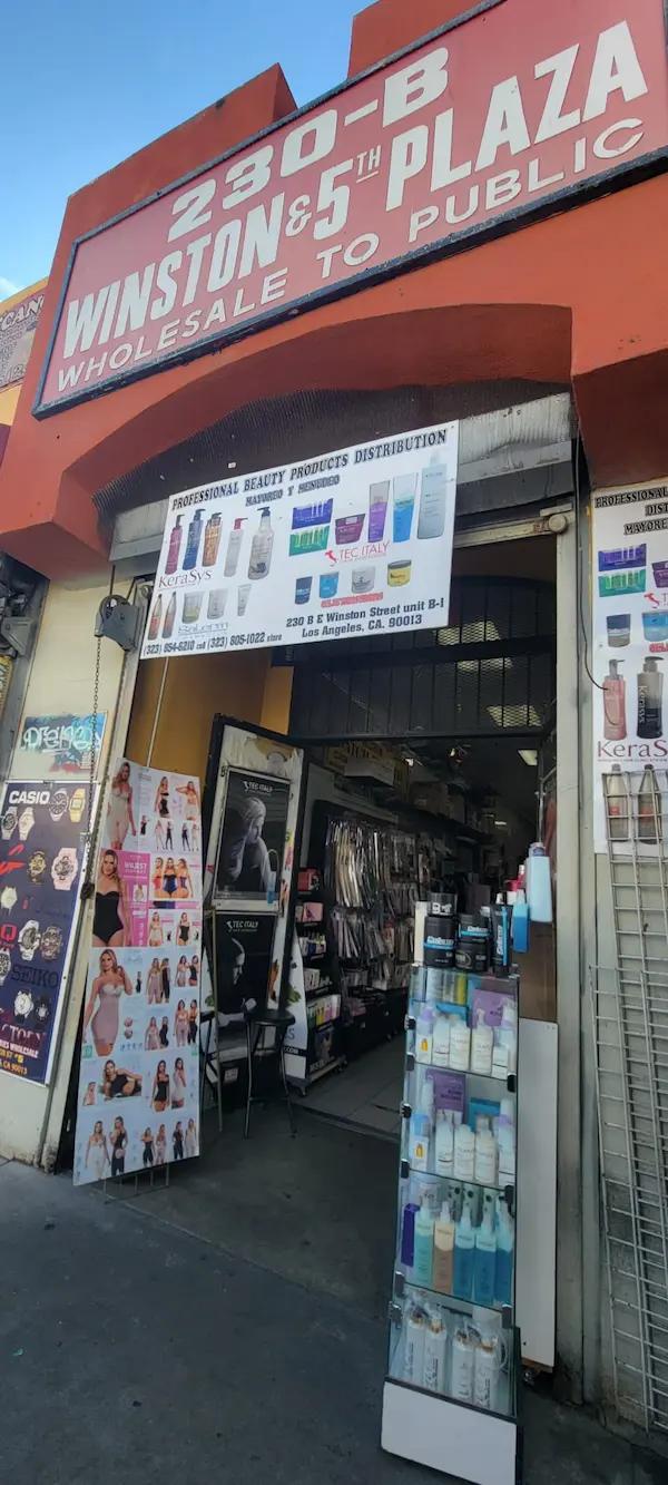 Professional beauty products distribution