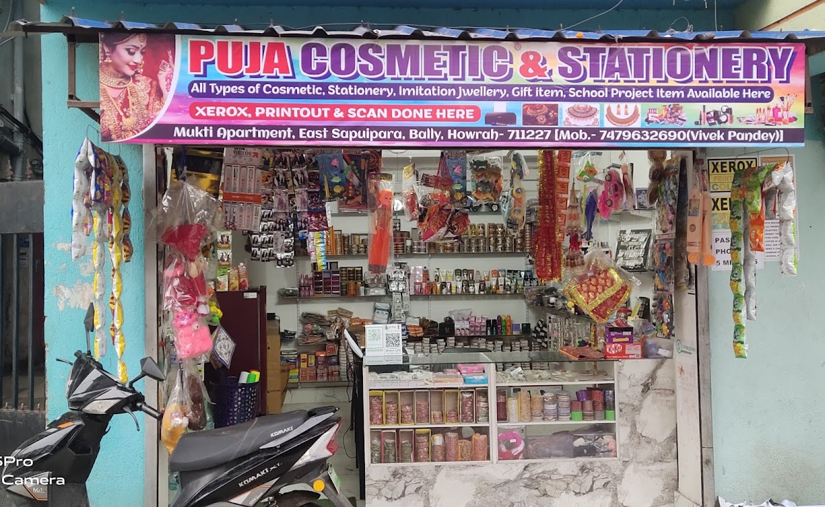 Puja Cosmetics & Stationery