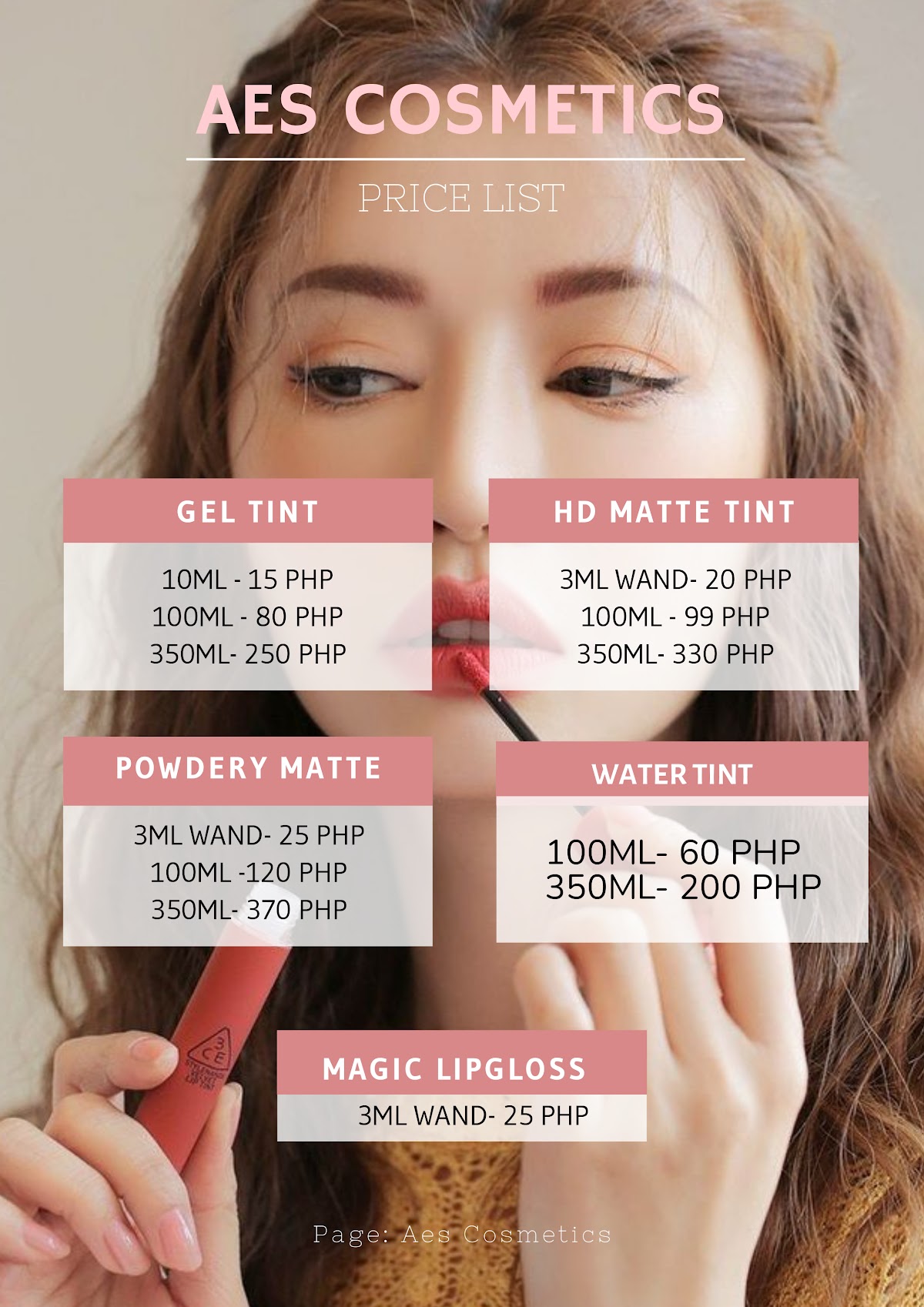 Aes Cosmetics By: Babess Laxamana