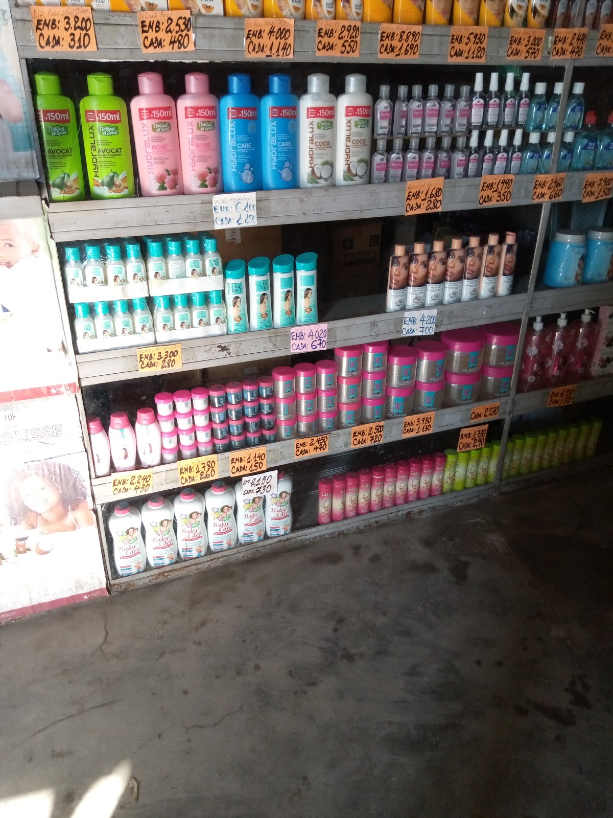 Cosmetics shop