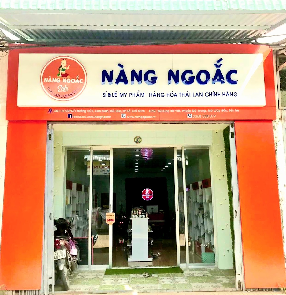 My pham Thai Lan Nang Ngoac