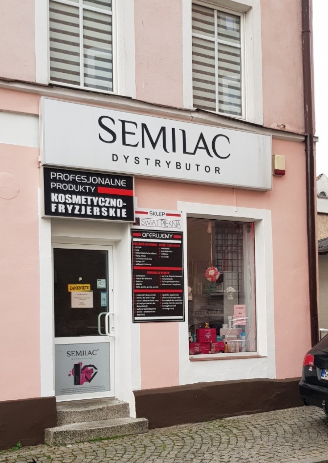 SKLEP FRYZJERSKO - KOSMETYCZNY Świat Piękna Kościerzyna / DYSTRYBUTOR SEMILAC