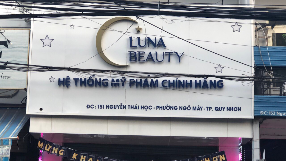 Cua hang my pham Luna Beauty - Chi nhanh Quy Nhon, Binh Dinh