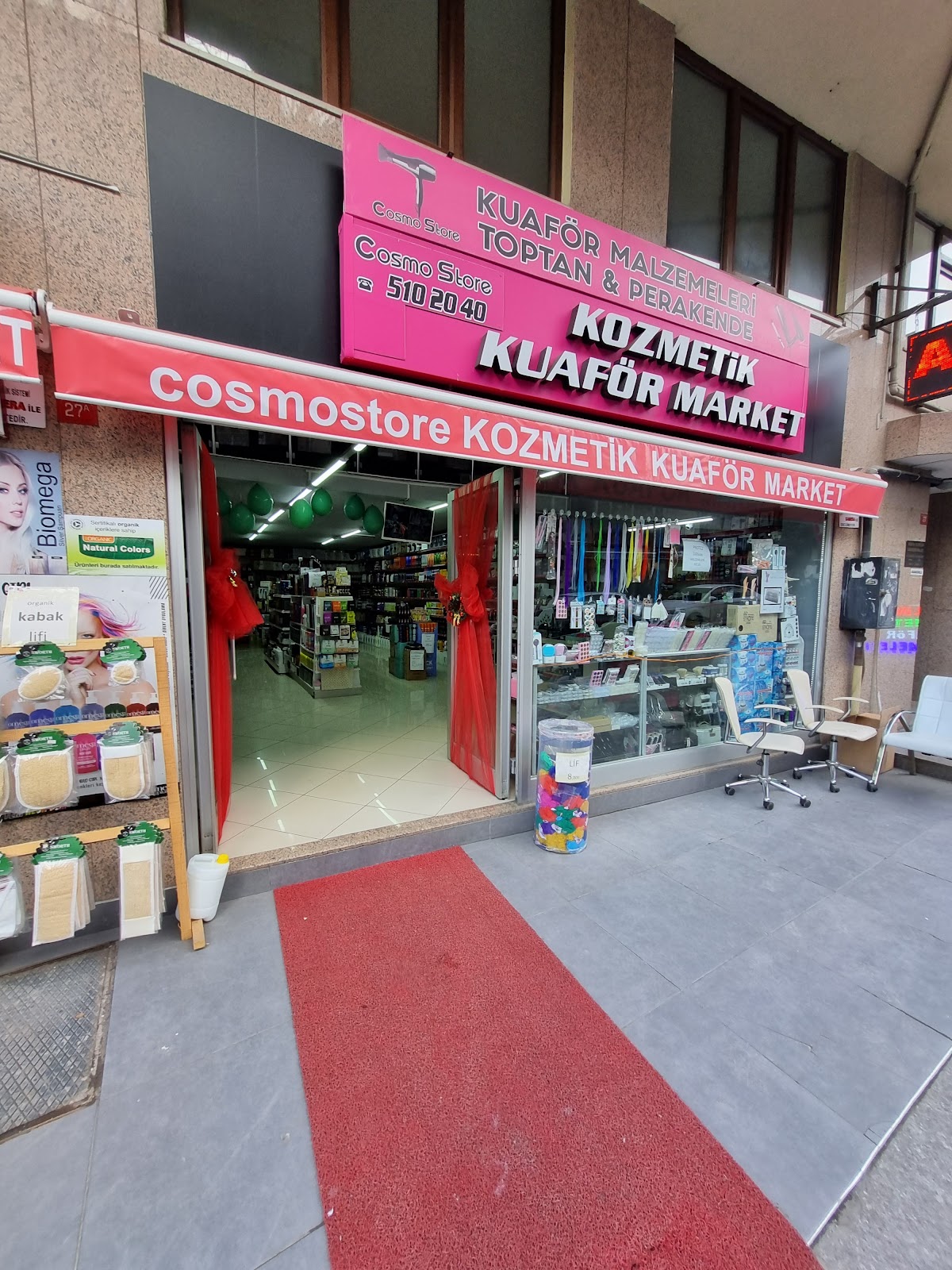 Cosmostore KOZMETIK KUAFOR MARKET Kalici Oje Protez Tirnak Ipek Kirpik Urunleri