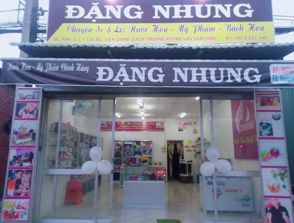 Cua hang Nuoc hoa - My pham Dang Nhung