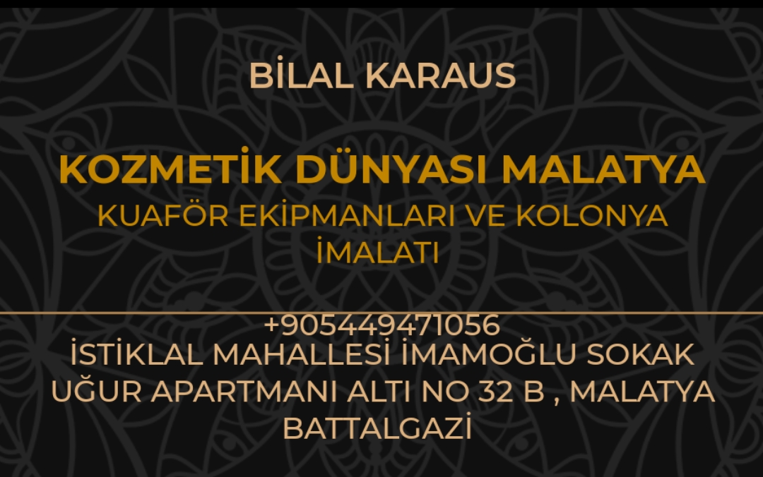 KOZMETIK DUNYASI MALATYA