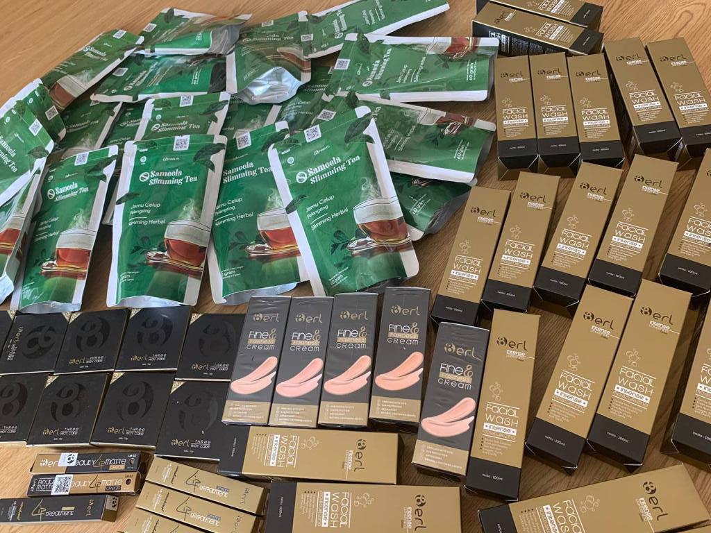 Berl Cosmetics Bintaro | MS Glow | NBS | Scarlett Whitening | Arvven Kosmetik | Sabun Susu Pemutih