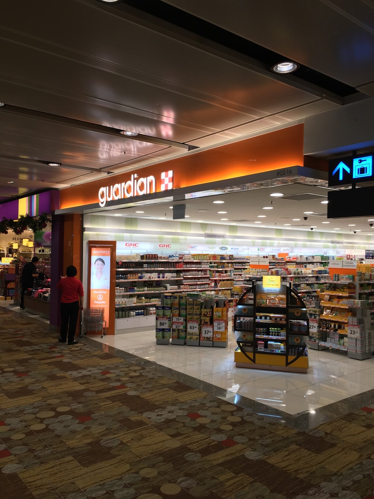 Guardian Health & Beauty + Pharmacy – Changi Airport Terminal 1 Transit West